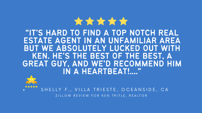 Review for Ken Tritle, Realtor® North San Diego Real Estate Buyer’s Agent, Villa Trieste 55+ Community